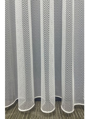 Cortibo Kelebek Örme Desen 1'e 2 Seyrek Pileli Tül Perde