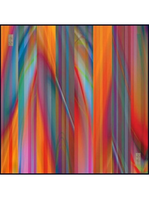 La Boutique Sura Ipek Eşarp / Pure Silk  2111-01 Pembe Karışık Desen