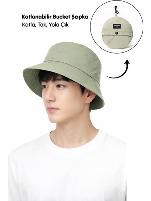 Ecrou Charm Bucket Şapka Yeşil