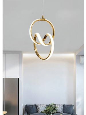 Ronisu Aydınlatma Zen Sarkıt LED Avize - Oturma Odası, Salon, Mutfak Uyumlu Ledli Avize