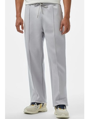 Lacoste Men's Regular Fit Pant Erkek Pamuklu Rahat Kesim Boru Paca Uzun Eşofman Altı Gri