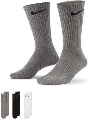 Nike U Nk Everyday Ltwt Crew 3pr