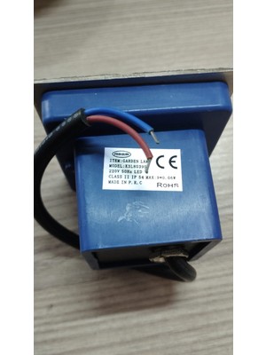 Rohs Kare Merdiven Aydınlatma Armatürü Krom Çerceve Beyaz Işık