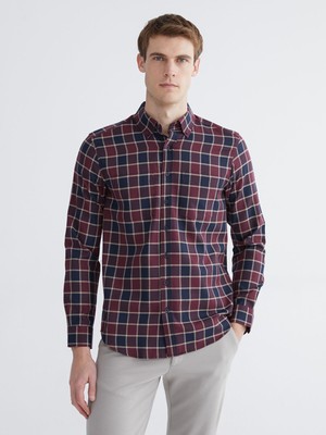 Lc Waikiki Yeni Sezon Uzun Kollu Ekose Desenli Erkek Gömlek