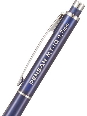 Pensan Myıq Mavi Versatil Kalem 0.7 mm Ergonomik Tasarım ve Uzun Ömürlü Mekanizma ile