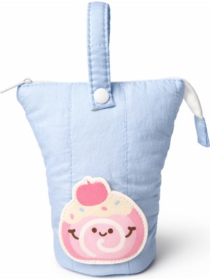 Ecrou Fonksiyonel Masaüstü Düzenleyici Kalemkutusu Mavi