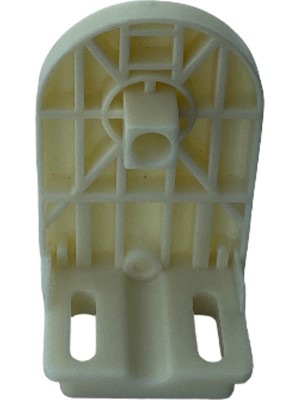 MorPerde Dar Kasa Kare Tıpalı Krem Ayak