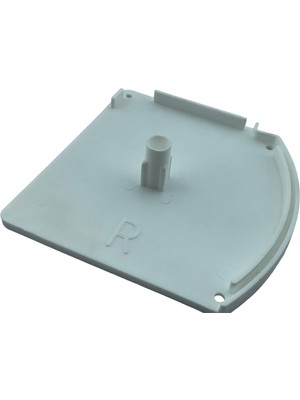 MorPerde Kapalı Kasa Perde Kare Tıpalı Büyük Kutu Beyaz Sağ Kapak