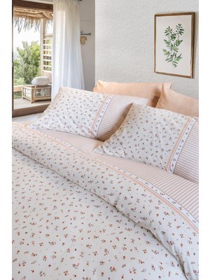 Rech Home Iyi Geceler Istanbul Ranforce Tek Kişilik Nevresim Takımı Alinda Bej