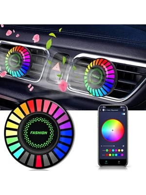 Konyax Araç Içi Koku Hazneli Rgb Sese Duyarlı LED Işık