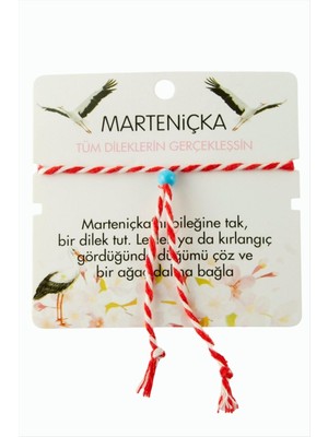 Bijuteri Net Mavi Boncuk Marteniçka Bileklik