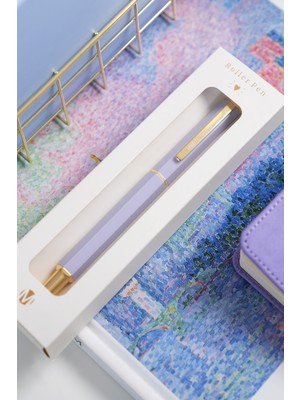 Matt Notebook Premium Roller Kalem Lila RP27