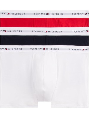Tommy Jeans 3lü Trunk Erkek Boxer