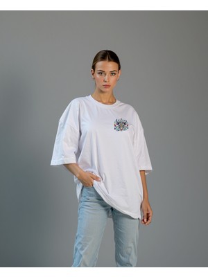 Tasarım Tişört Oversize Unisex