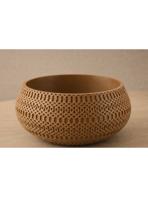 Geometrik Desenli Antre Düzenleyici Dekoratif Kase