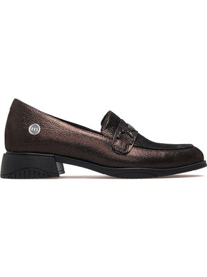 Mammamia Kadın Hakiki Deri Loafer Günlük Ayakkabı 25K D25KA-960 Z