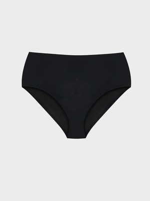 LC Waikiki Siyah Yüksek Bel Kadın Bikini Altı  (S6)