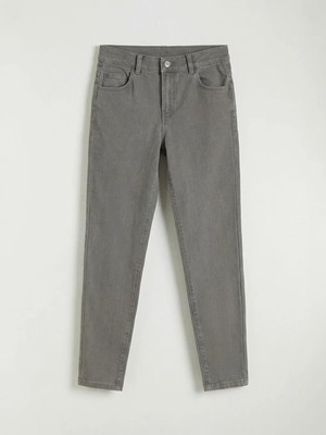 LC Waikiki Gri Süper Skinny Fit Erkek Çocuk Jean Pantolon  (S6)