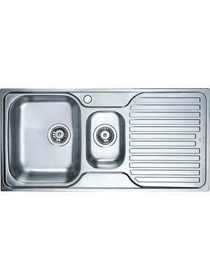 Teka Princess 60 Sağ Paslanmaz Çelik Mutfak Eviyesi 0.80 mm (Kalın)