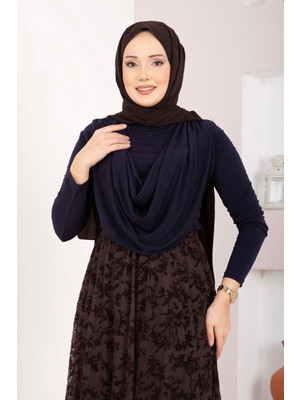 Ozk Degaje Dökümlü Sandy Body Lacivert