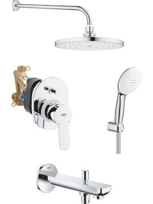 Grohe Bauedge Çıkış Uçlu Ankastre Banyo/duş Seti