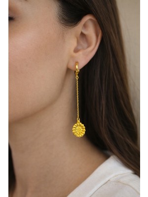 Kızılay Kuyumcusu 14 Ayar Dorikalı Küpe 3.40GR