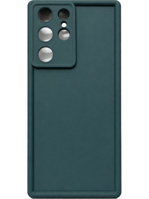 Vissona Samsung Galaxy S23 Ultra 5g Uyumlu Kamera Çıkıntılı Mat Silikon Telefon Kılıfı