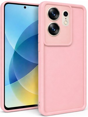 Vissona Infinix ZERO30-4G Uyumlu Kamera Çıkıntılı Mat Silikon Telefon Kılıfı
