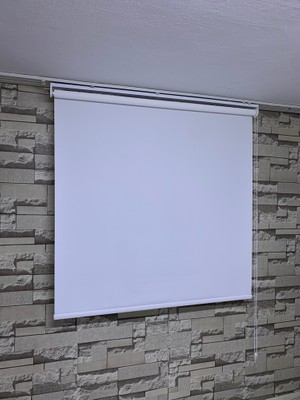 Perdeciniz Mat Stor Perde Alüminyum Kasa (Etek Kısmı Düz) Enxboy