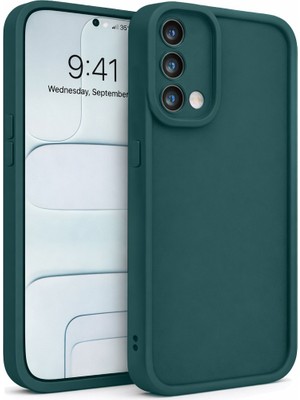 Vissona Oppo A74 4g Uyumlu Kamera Çıkıntılı Mat Silikon Telefon Kılıfı