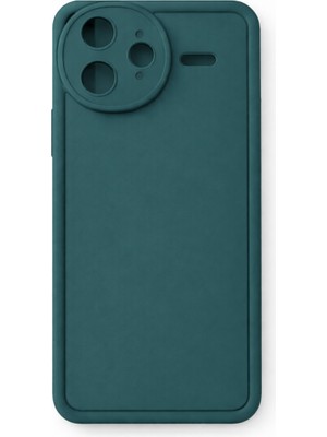 Vissona Mi Redmi K80 Pro ve Poco F7ULTRA Uyumlu Kamera Çıkıntılı Mat Silikon Telefon Kılıfı