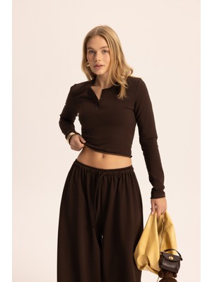 Mai Tuara Basic Kahve Eşofman Takımı