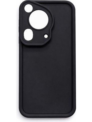 Vissona Huawei Pura 70 Ultra Uyumlu Kamera Çıkıntılı Mat Silikon Telefon Kılıfı