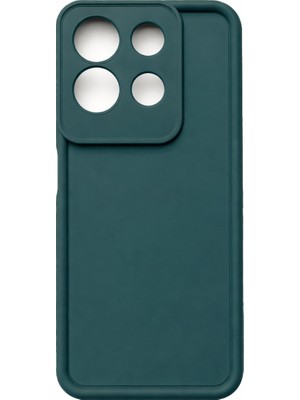 Vissona Infinix NOTE30-4G/5G Uyumlu Kamera Çıkıntılı Mat Silikon Telefon Kılıfı