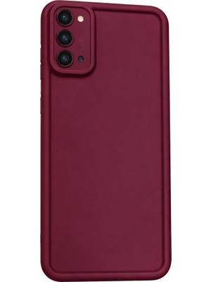 Vissona Samsung Galaxy S20 Uyumlu Kamera Çıkıntılı Mat Silikon Telefon Kılıfı