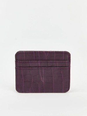 LC Waikiki Yeşil Kroko Desenli Kadın Cüzdan Kartlık  (S6)