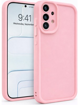 Vissona Samsung Galaxy A33 5g  Uyumlu Kamera Çıkıntılı Mat Silikon Telefon Kılıfı