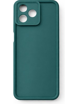 Vissona Realme C53 ve Realma NOTE50 Uyumlu Kamera Çıkıntılı Mat Silikon Telefon Kılıfı