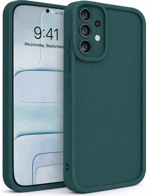 Vissona Samsung Galaxy A52 4g ve A52 5g ve A52S 5g Uyumlu Kamera Çıkıntılı Mat Silikon Telefon Kılıfı