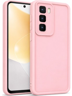 Vissona Infinix Hot 50 Pro Uyumlu Kamera Çıkıntılı Mat Silikon Telefon Kılıfı