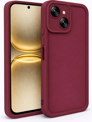 Vissona Tecno SPARK40C Uyumlu Kamera Çıkıntılı Mat Silikon Telefon Kılıfı