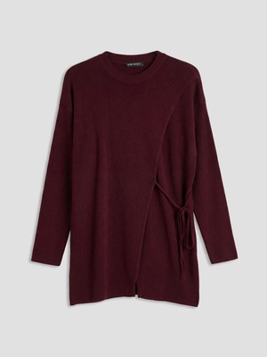 LC Waikiki Bisiklet Yaka Kadın Triko Tunik  (S6)