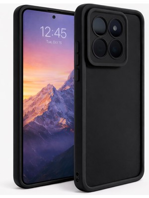 Vissona Mi 14T Uyumlu Kamera Çıkıntılı Mat Silikon Telefon Kılıfı