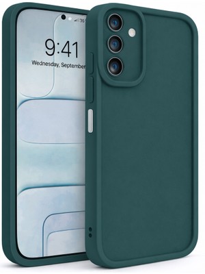 Vissona Samsung Galaxy A16 4g/5g Uyumlu Kamera Çıkıntılı Mat Silikon Telefon Kılıfı