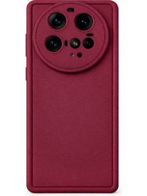 Vissona Mi 15 Ultra Uyumlu Kamera Çıkıntılı Mat Silikon Telefon Kılıfı