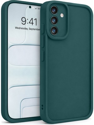 Vissona Samsung Galaxy A56 5g Uyumlu Kamera Çıkıntılı Mat Silikon Telefon Kılıfı