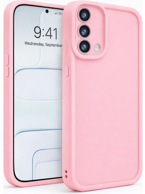 Vissona Oppo A74 4g Uyumlu Kamera Çıkıntılı Mat Silikon Telefon Kılıfı