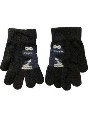 Linotti 2-4 Yaş Çocuk Eldiveni – Sevimli Dino Desenli