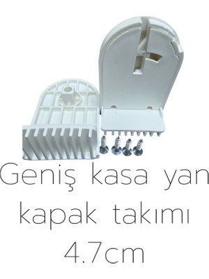 Zebra & Stor Perde Yan Kapak Takımı 4.7cm Geniş