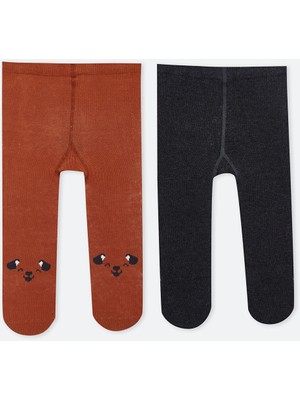 Lc Waikiki Yeni Sezon Baskılı Erkek Bebek Külotlu Çorap 2'li